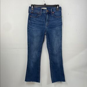 Madewell Cali Demi-Boot Jeans in Fleetwood Wash size 26